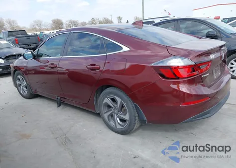 2020 Honda Insight Ex z USA, uszkodzony, nr VIN 19XZE4F55LE000641
